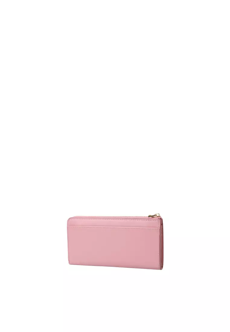 L-Zip Long Wallet - Candy Pink