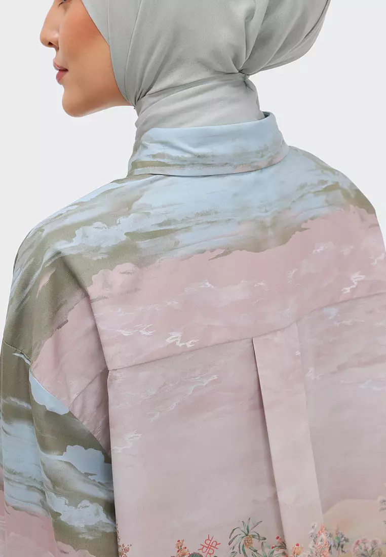 Ria Miranda Warm Sand Jazha Shirt