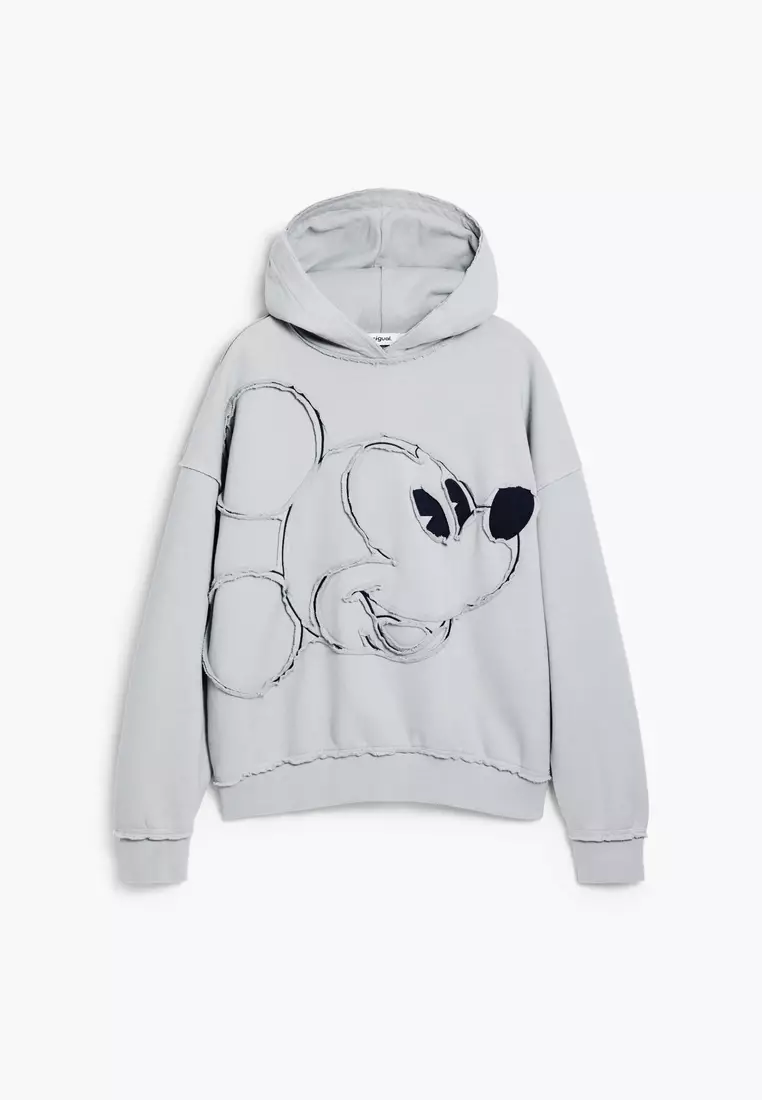 Denim sweatshirt Mickey Mouse