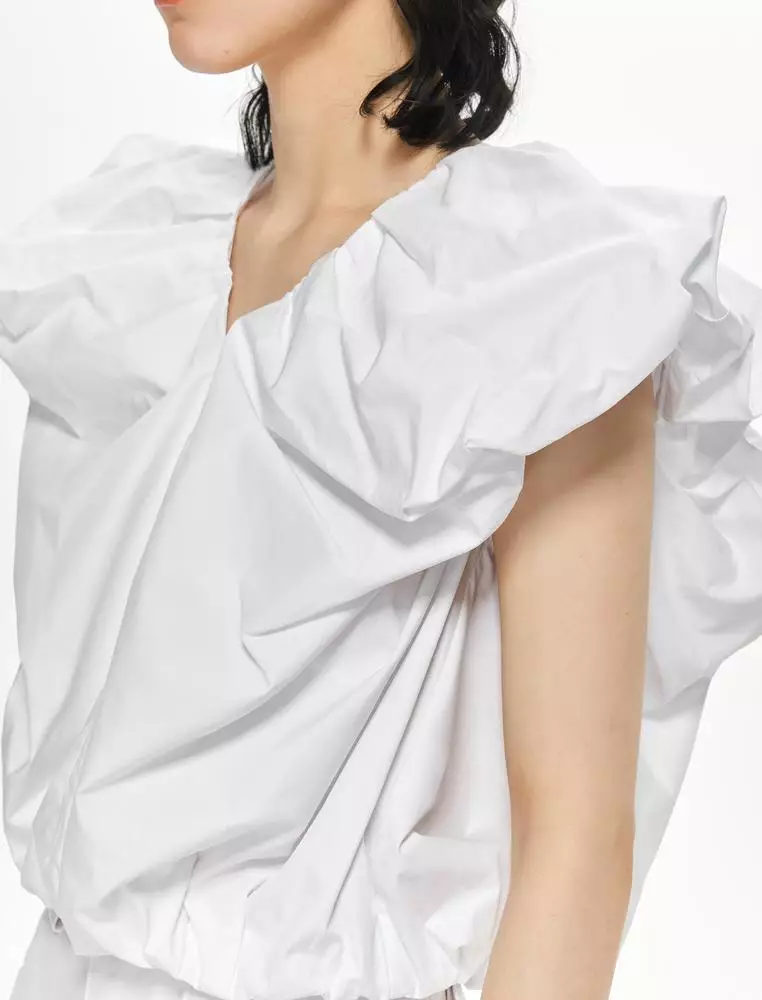 V-Neck Avant-Garde Elegant Sleeveless Top