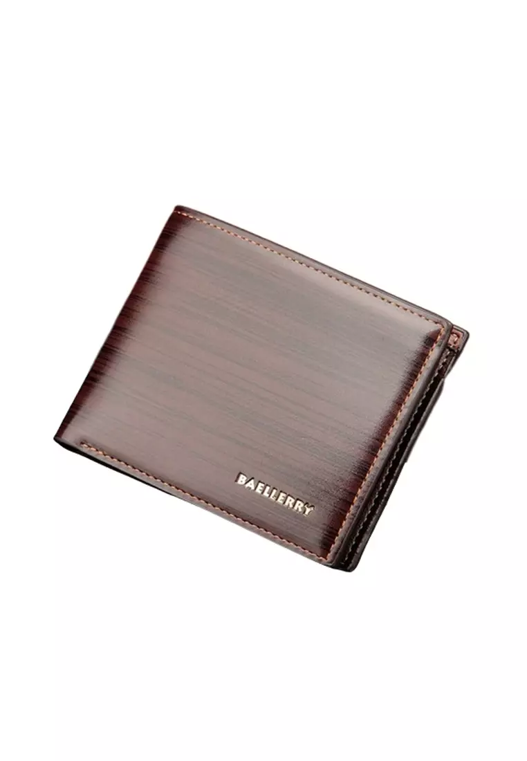 Dompet Lipat Pria Model Pendek Kulit PU Leather Premium Quality ORIGINAL