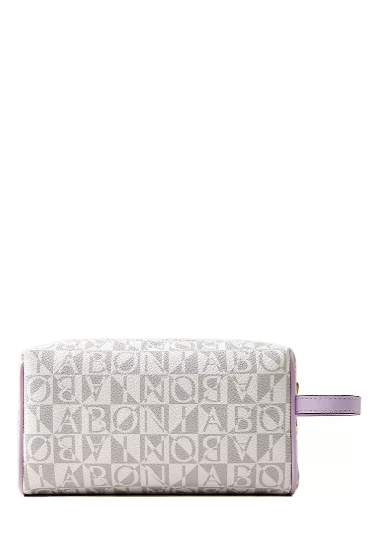 Bonia Purple Paste Lydia Monogram Adapter Women's Bag with Pockets  860365-844-39