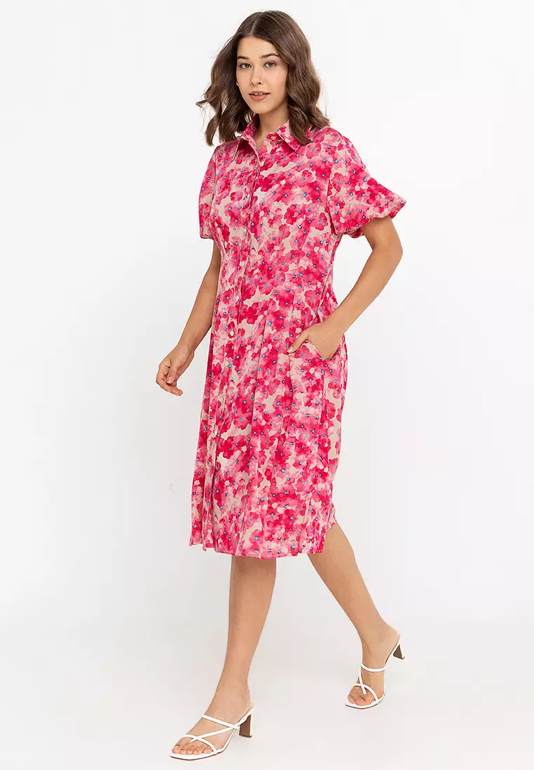 Cemfire Empire Shirt Dress