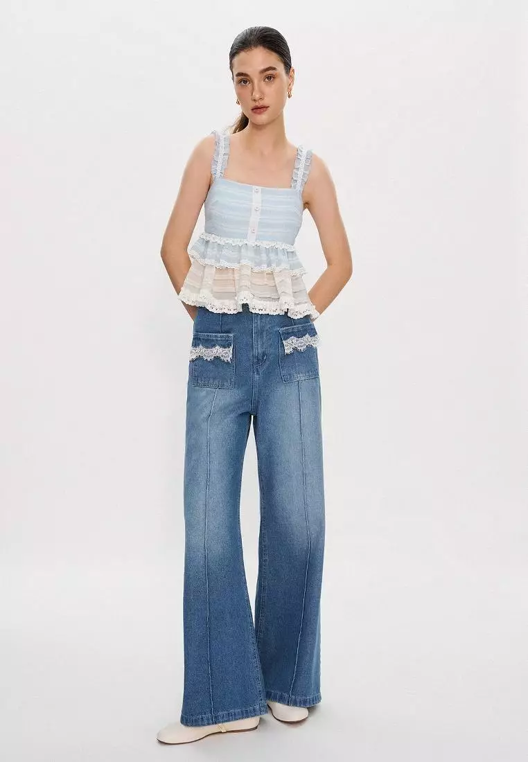 Ruffled Tiered Top