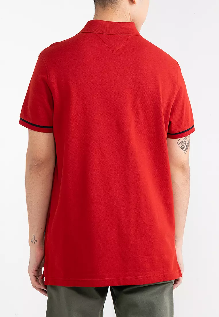 Under Placket Detail Polo Shirt
