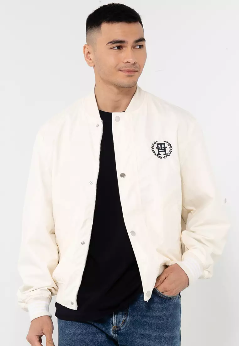 Buy Tommy Hilfiger Water Repellent Reversible Varsity Bomber Jacket