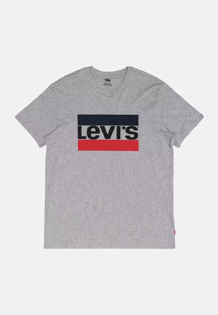 Levis t shirt gray sale
