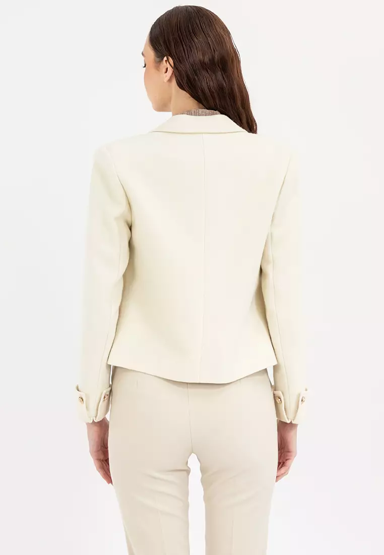 Timeless Woolen Blazer Jacket