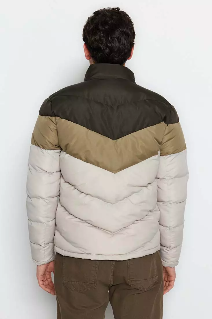 Mens khaki clearance winter jacket