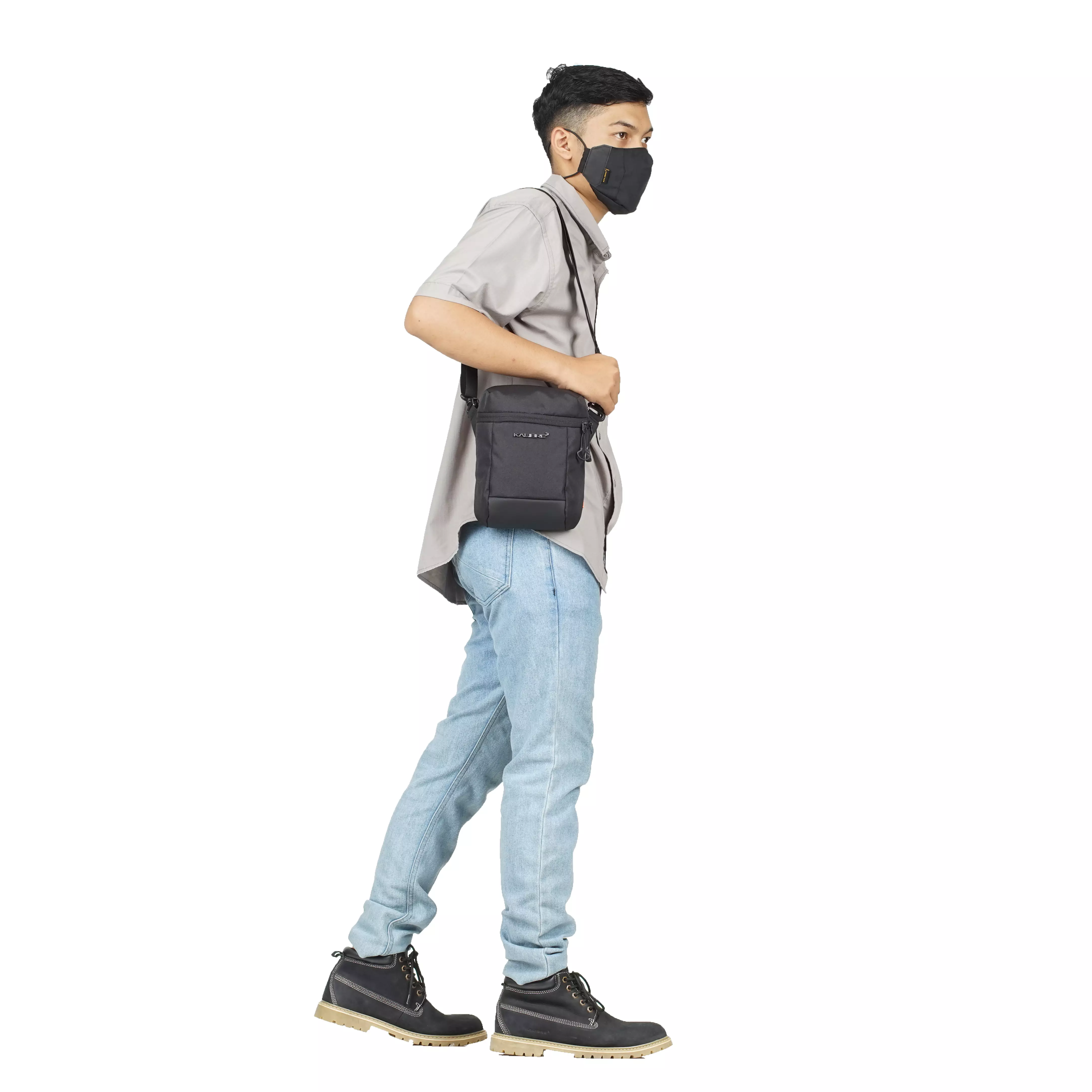 Kalibre Tas Selempang Pria Travel Pouch Rushey 1L 921605000