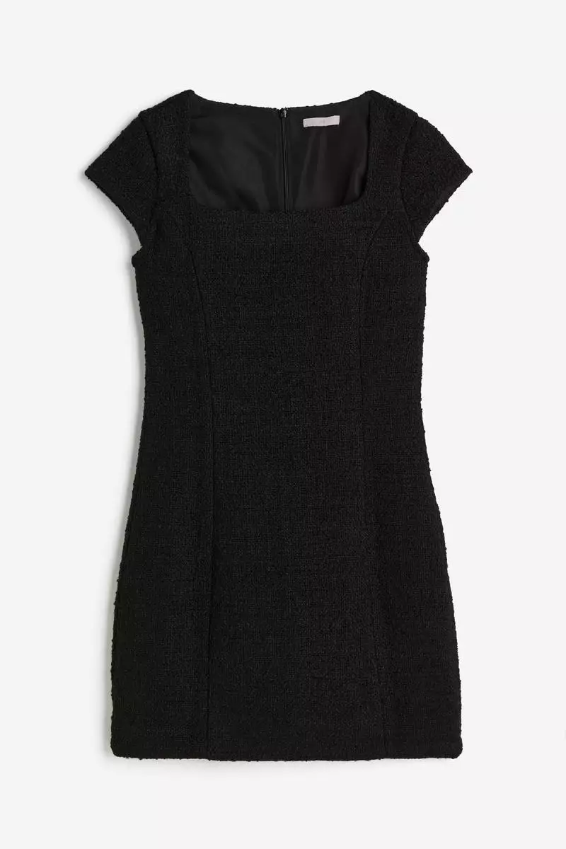 Buy H&M Bouclé dress 2024 Online | ZALORA