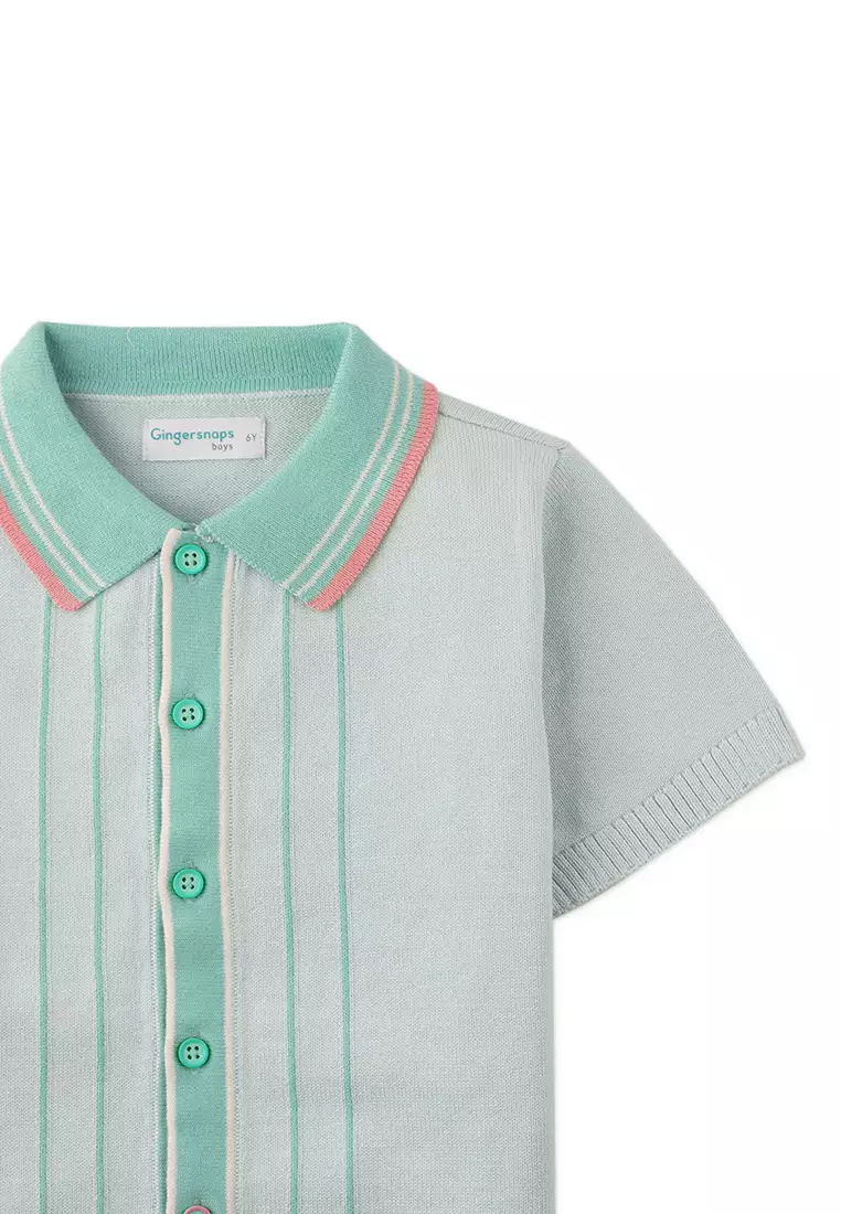 Rico Button-Down Polo Shirt