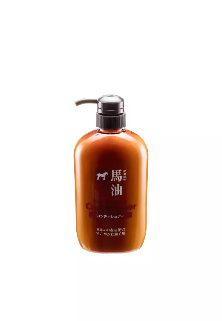 Kumano Horse Oil with Tsubaki Oil Conditioner 600ml