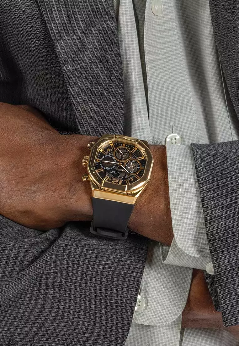 GUESS Gents Watch CLUTCH  Black - GW0638G1