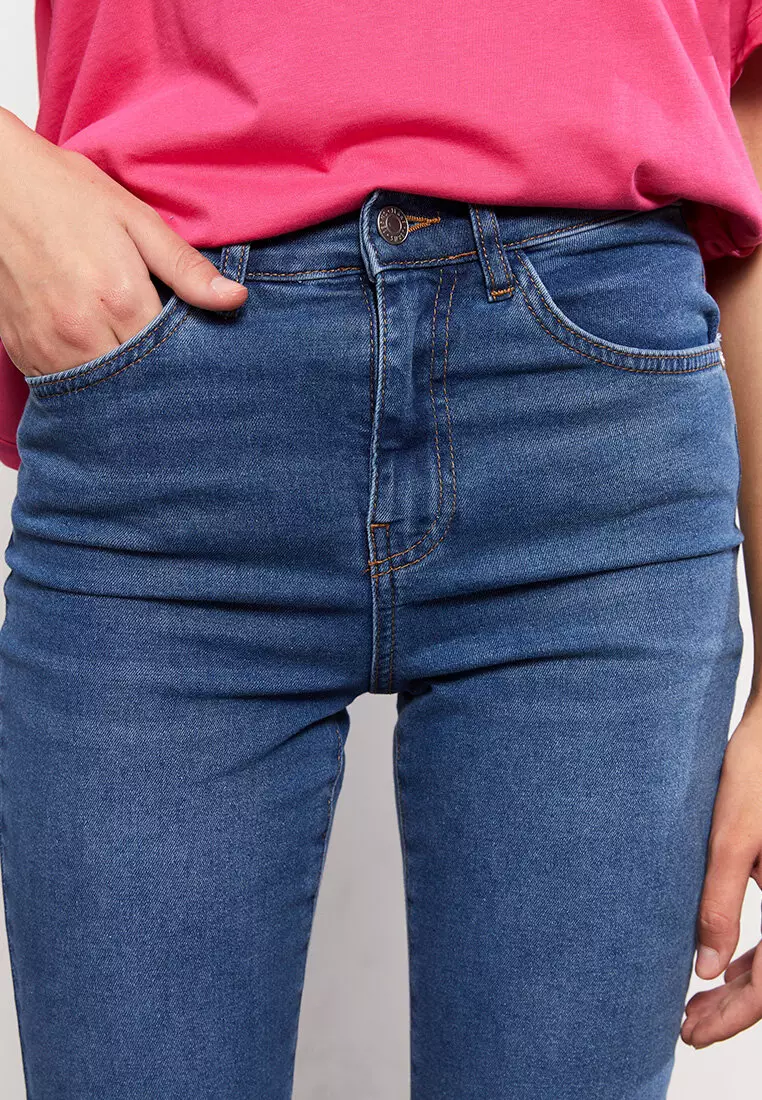 LC WAIKIKI High Waist Flare Straight Women Jeans 2024 Buy LC WAIKIKI