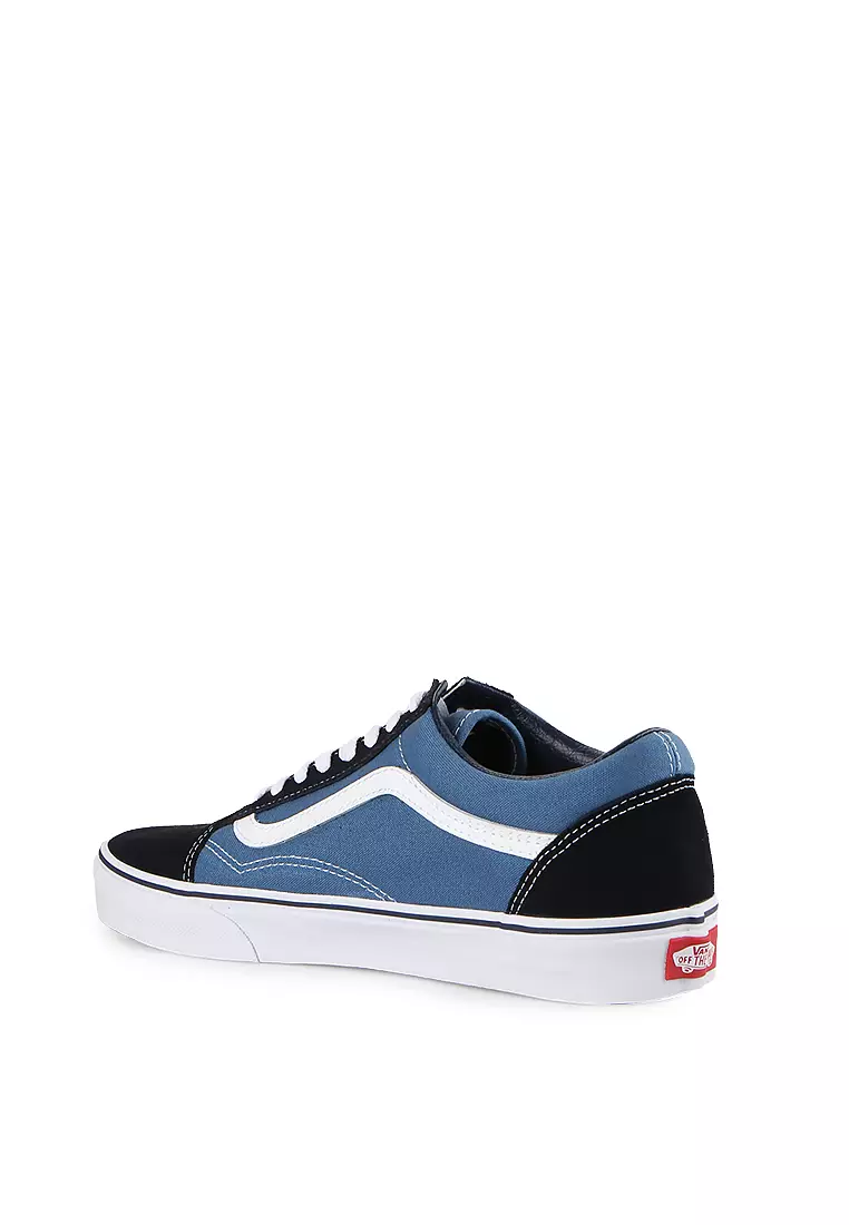 Vans old outlet skool biru navy