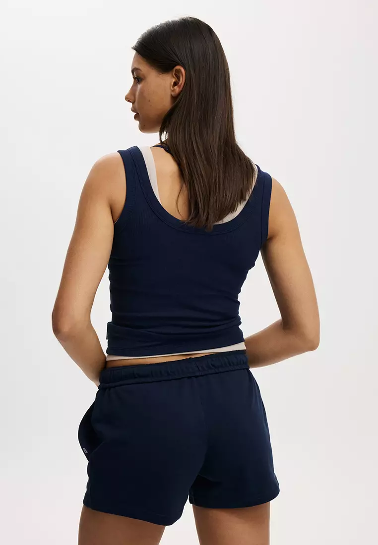 Lightweight Fleece Gym Shorts