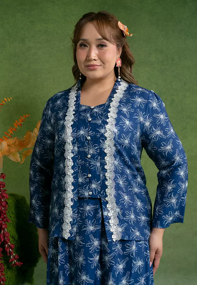 Gades Lubna 加大碼 Kebaya 套裝
