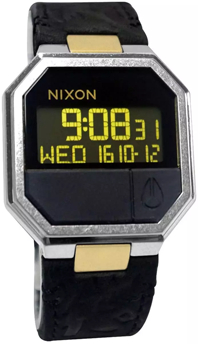 Jual NIXON NIXON RE RUN LEATHER BLACK BRASS Original 2024