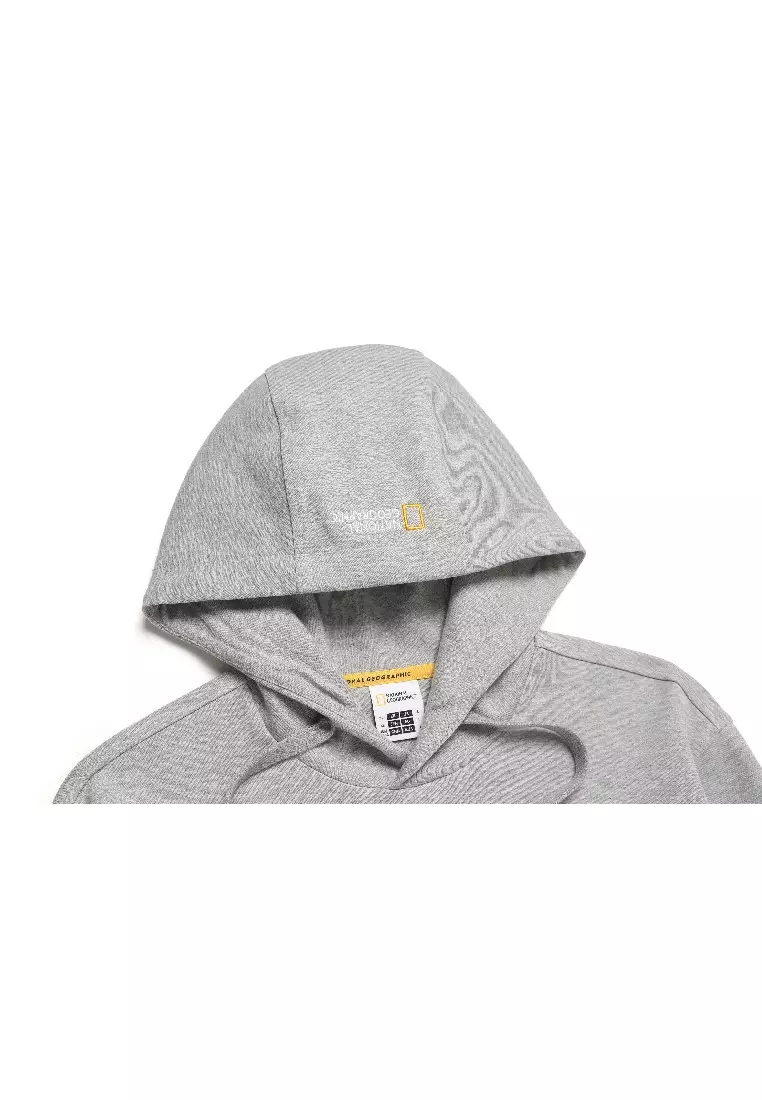 Unisex Chest Embroidery LOGO Hoodie