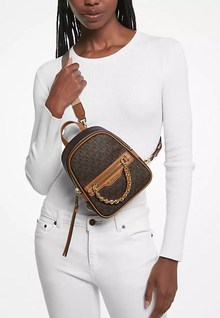 Michael kors top acorn backpack