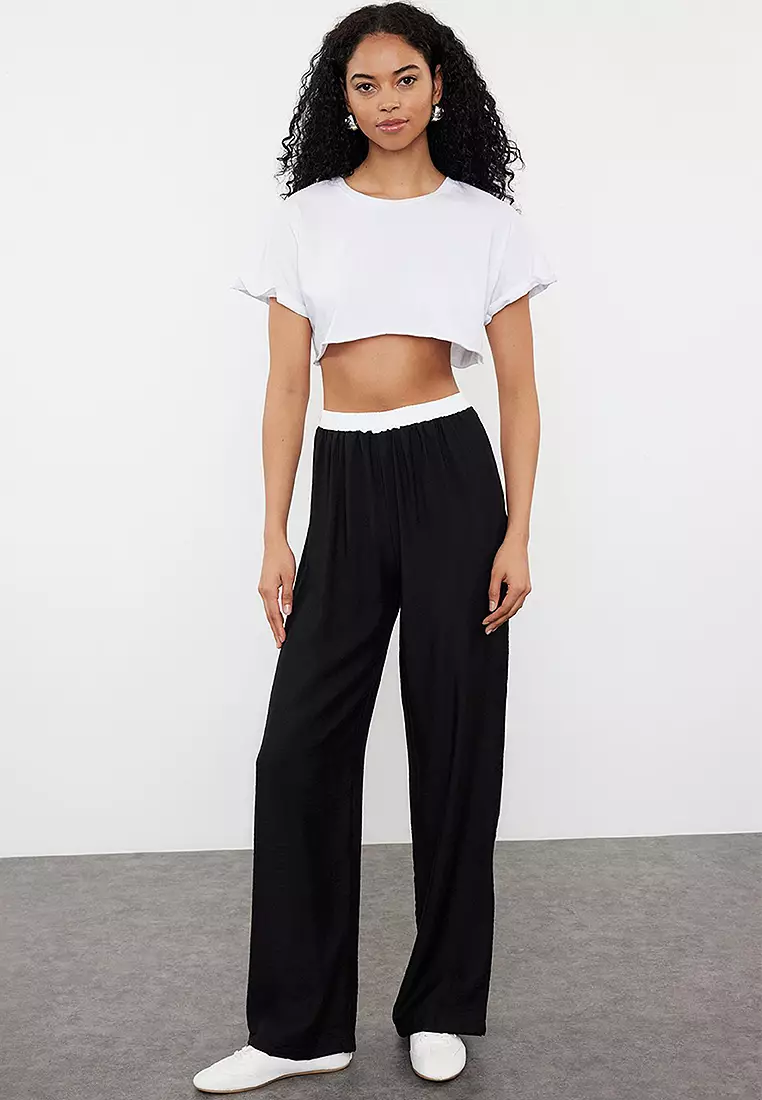 Straight Cut Boxer Pants