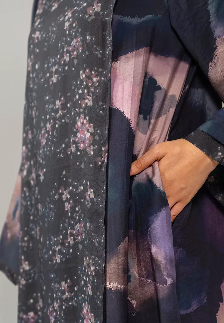 Kami Aerin Layered Dress Black