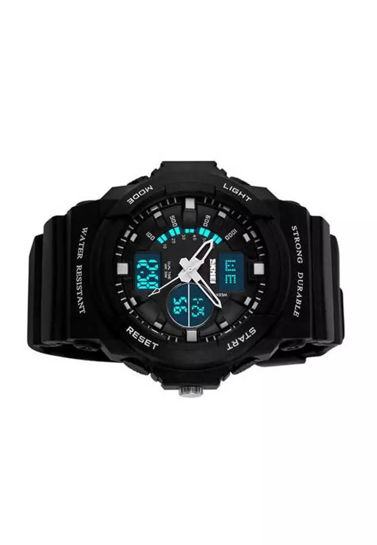 Jam Tangan Casual Anak LED Waterproof Strap Tali Material PU Berkualitas YU86 ORIGINAL