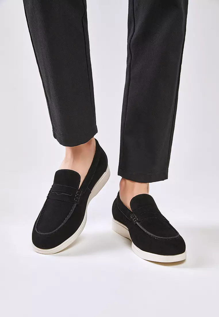 Cow Suede Penny Loafers KB8848-2