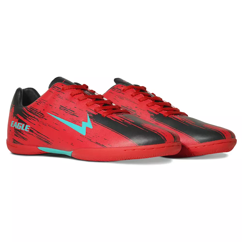 Eagle Sepatu Futsal Veloza - MERAH/HITAM