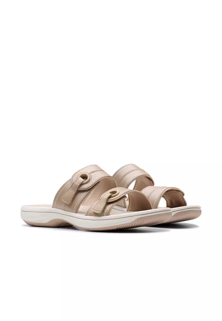 Womens Brinkley Maye Flat Sandals - Sand