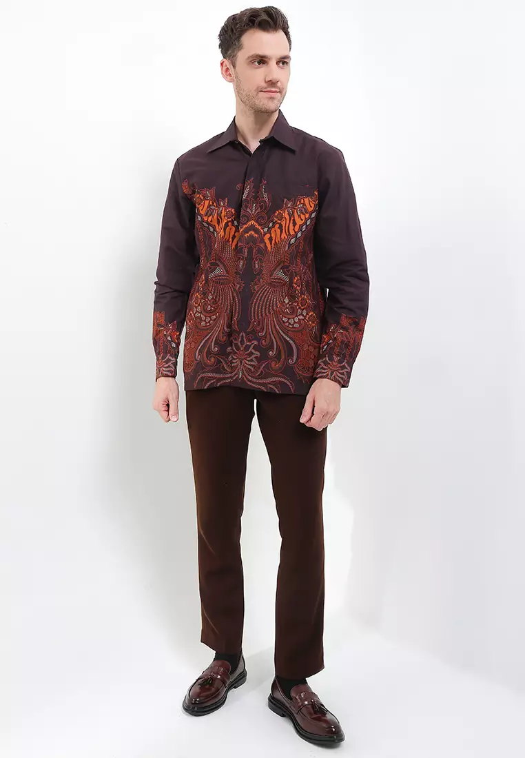 Arkha Shirt Kemeja Katun Lengan Panjang