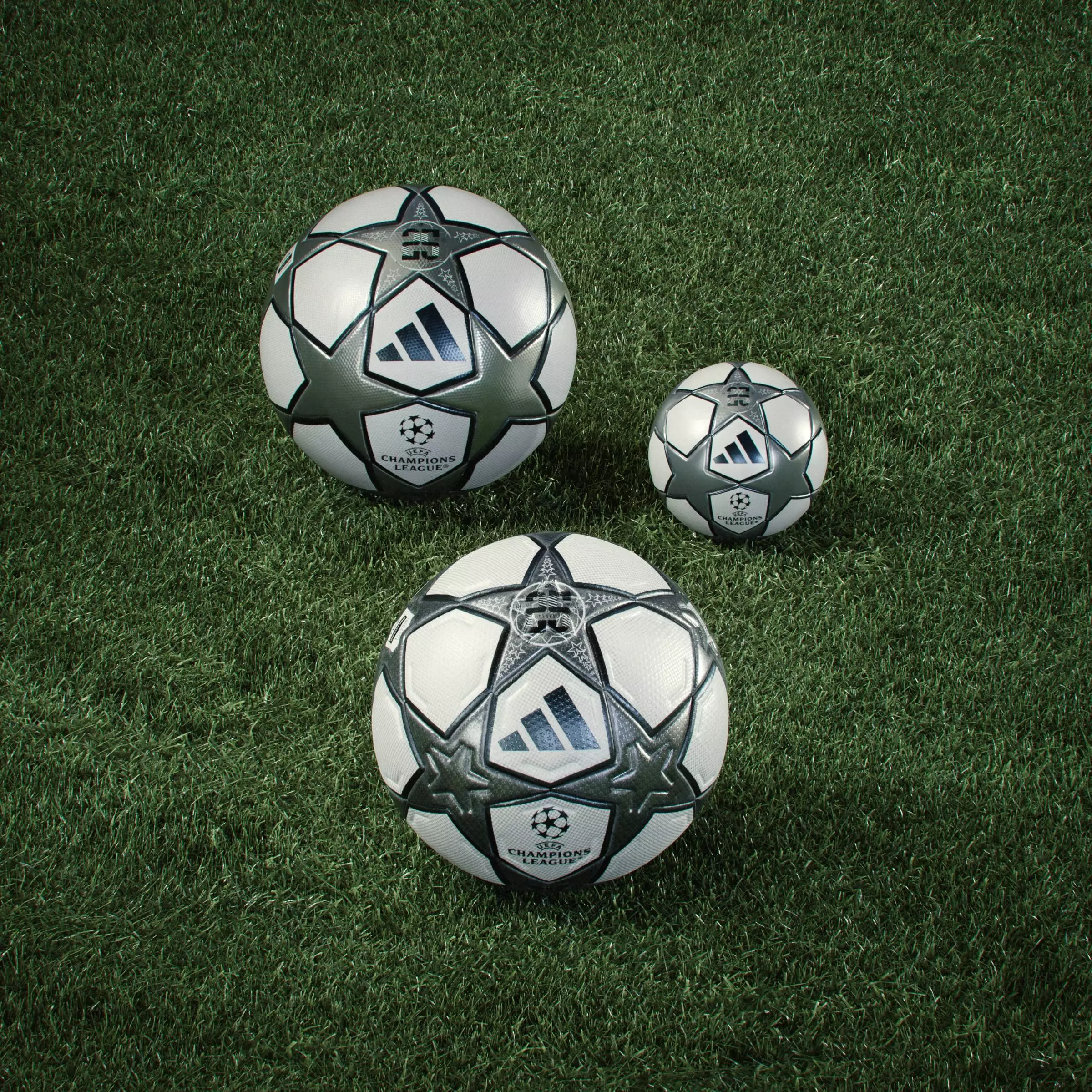 Football UEFA CHAMPIONS LEAGUE LEAGUE 3RD BALL Unisex White JY8892