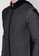 ck Calvin Klein black Meshed Merino Wool Recycled Polyester Hooded Zip-Up - Rubber Logo 4180BAA9D01107GS_3