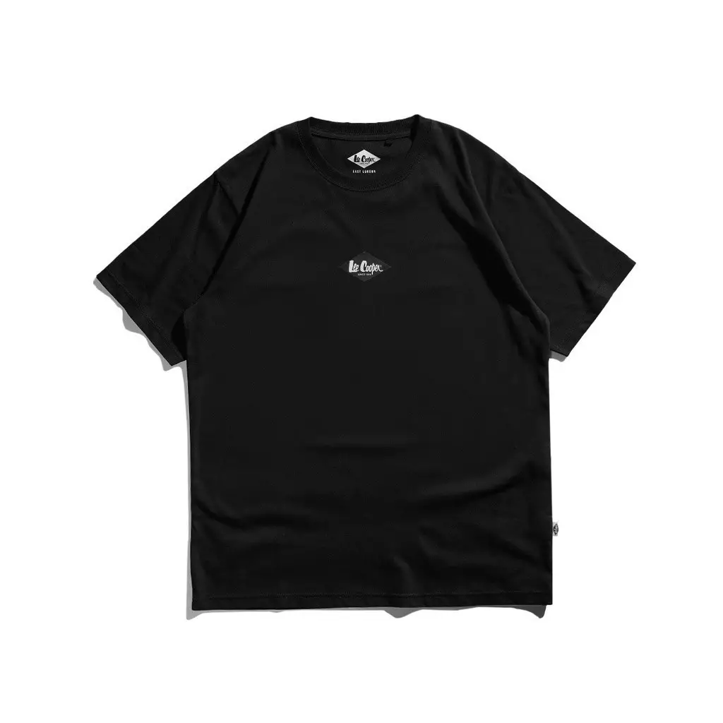 Lee Cooper T-Shirt Logo Diamond Black