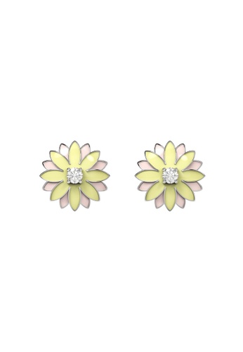 Tailored Jewel yellow Buttercup Yellow Sunflower Earrings C94FEAC51683A7GS_1