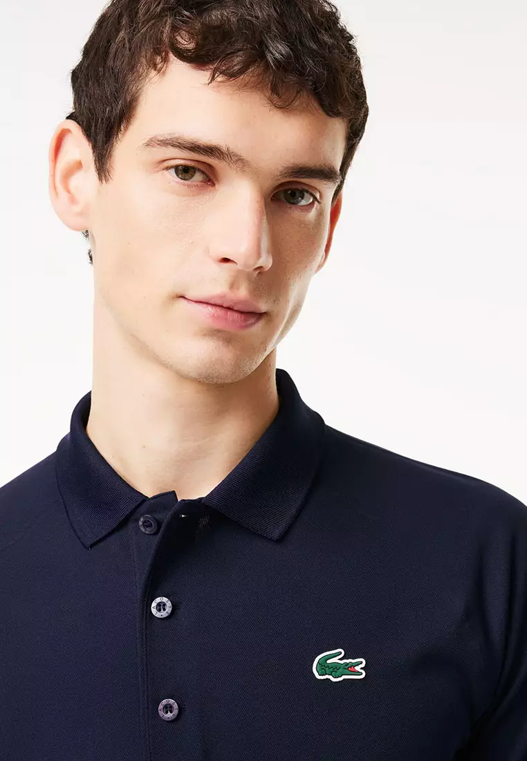 Men's Lacoste SPORT Breathable Run-Resistant Interlock Polo Shirt