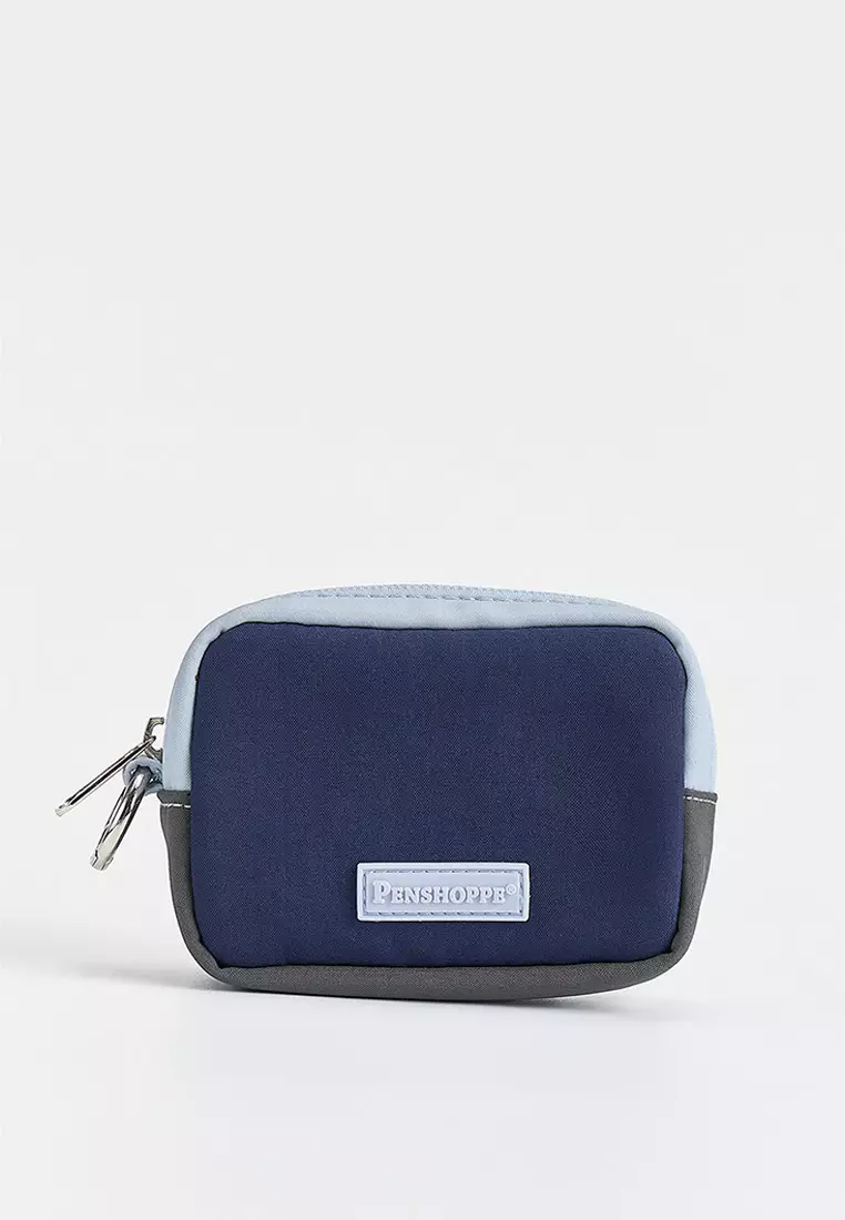 Nylon Color Blocking Coin Purse