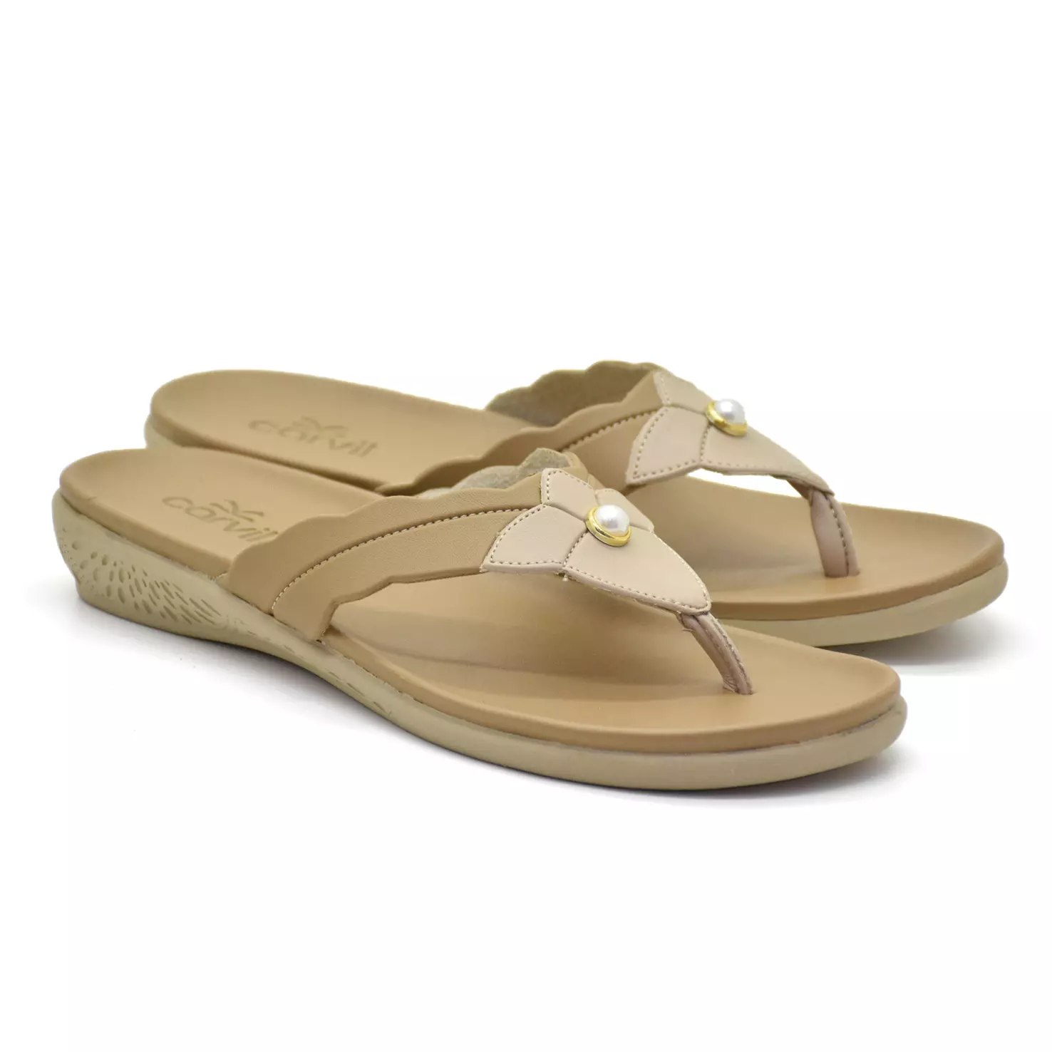Carvil Sandal Wanita Kochi-01 L Khaki