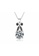 A-Excellence white Premium Elegant White Sliver Necklace 2463BACDE82A88GS_2