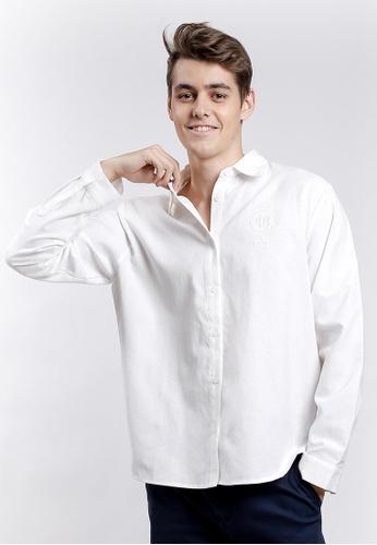 BENCH Bench x Wi Hajun Men's Long Sleeve Polo | ZALORA Philippines