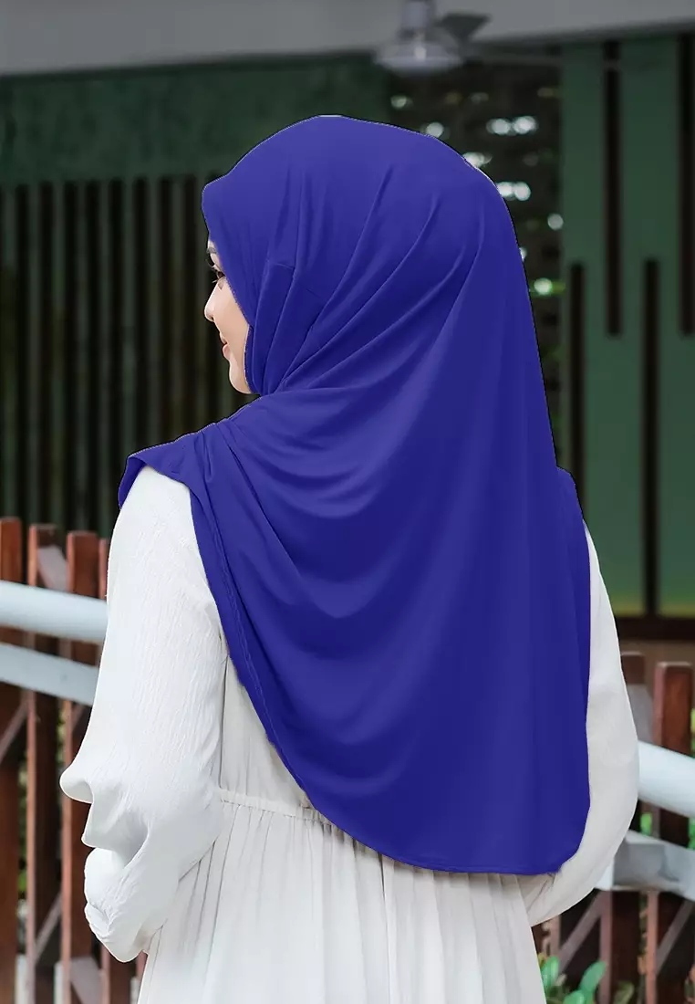 HIJAB INSTAN FATHIA - ROYAL BLUE