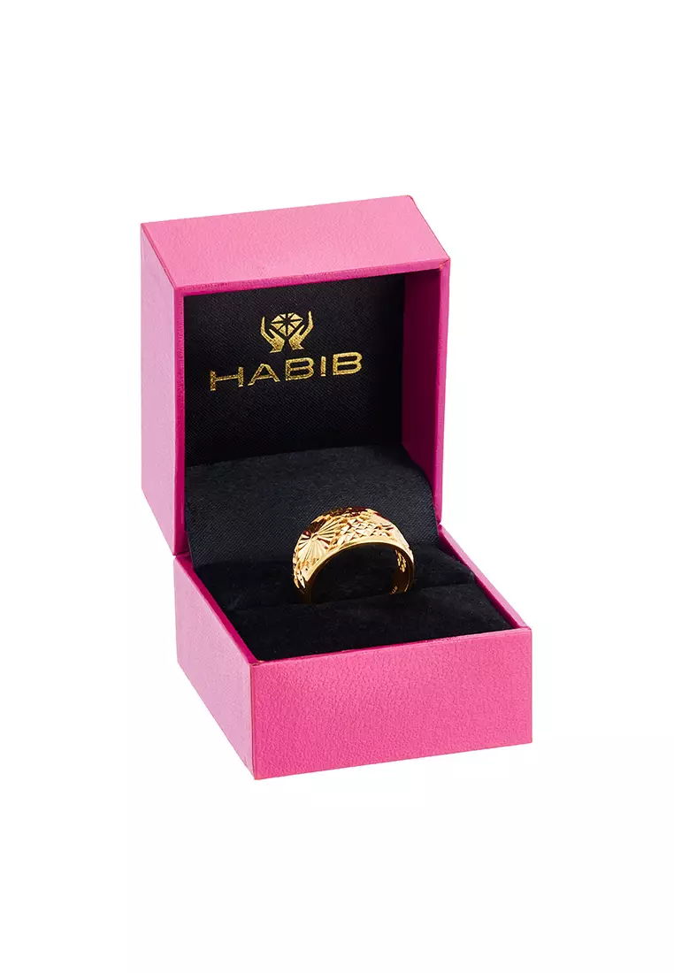 HABIB 916/22K Yellow Gold Ring 6200023Y(R2)