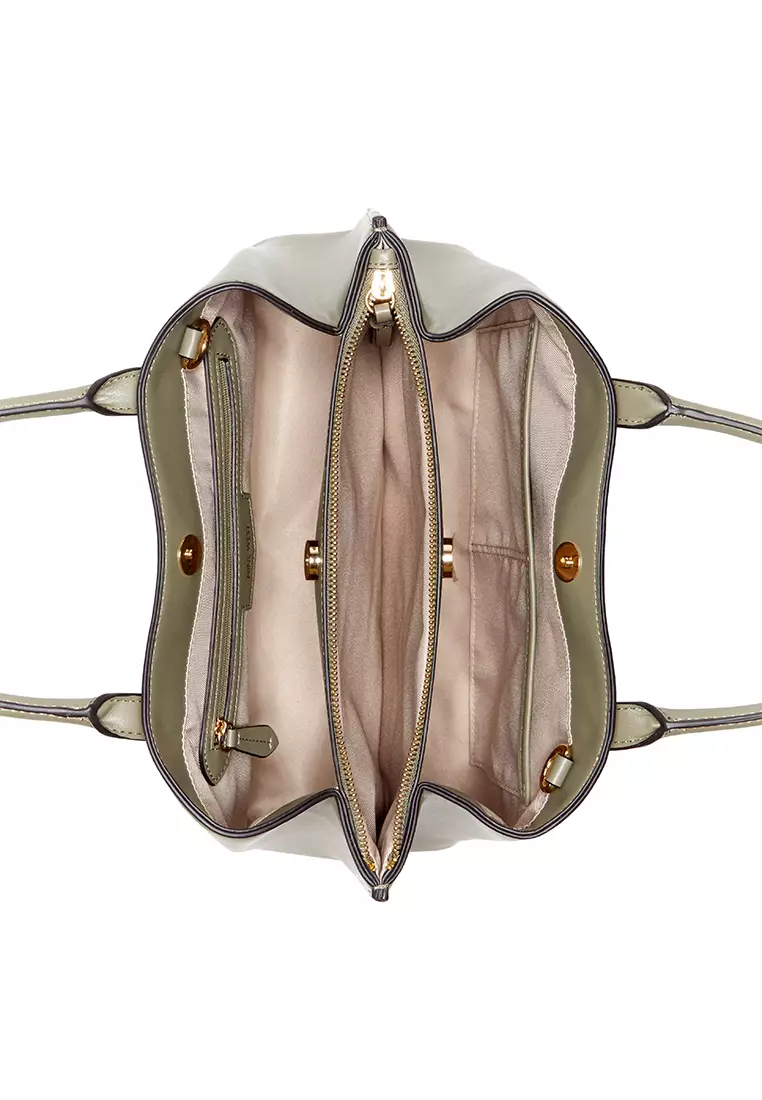 Nine West Leonel Comp Satchel Black Nine West Leonel Comp - Main Image