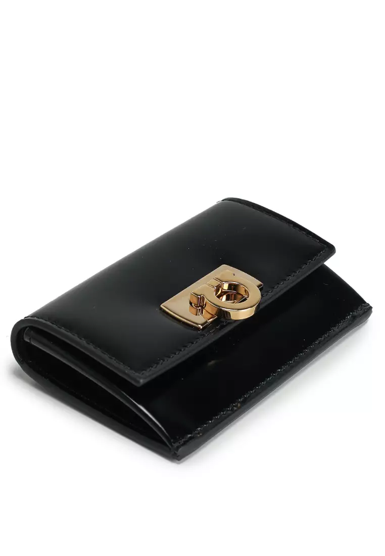 Gancini Clasp Card Case (ct)