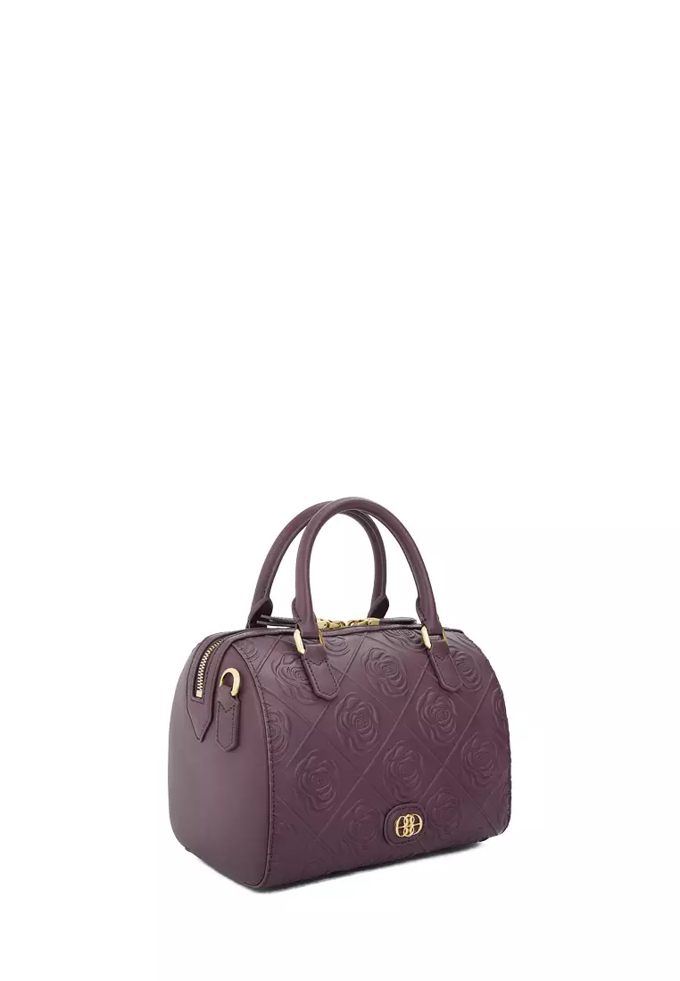 Magenta Purple Rois Satchel Bag
