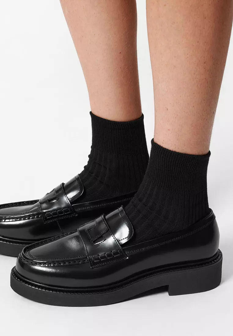 Chunky Leather Loafers