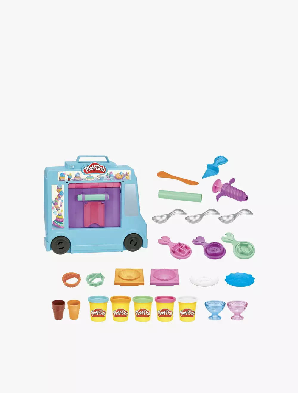 PlayDoh Ice Cream Truck Playset - PDOF1390 - multi