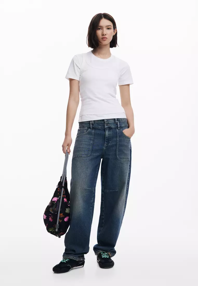 Adjustable shopper bag