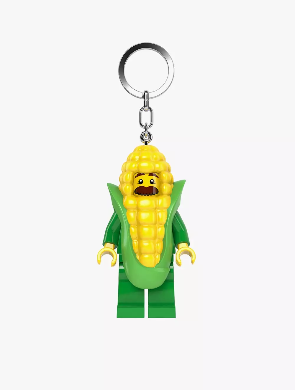 LEGO Minifigures Keychain Hang Tag Light Corn Cob Guy  - KE242H